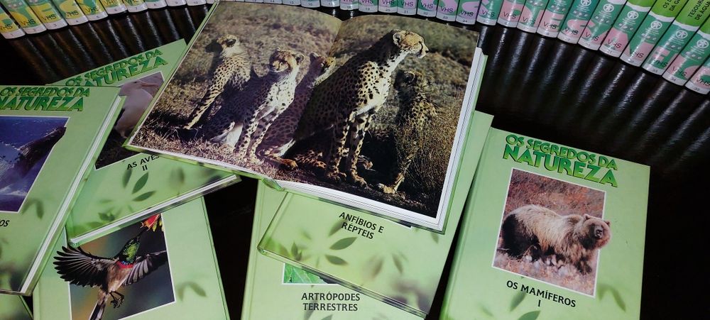 Coleção Segredos da Natureza Livros e VHS
