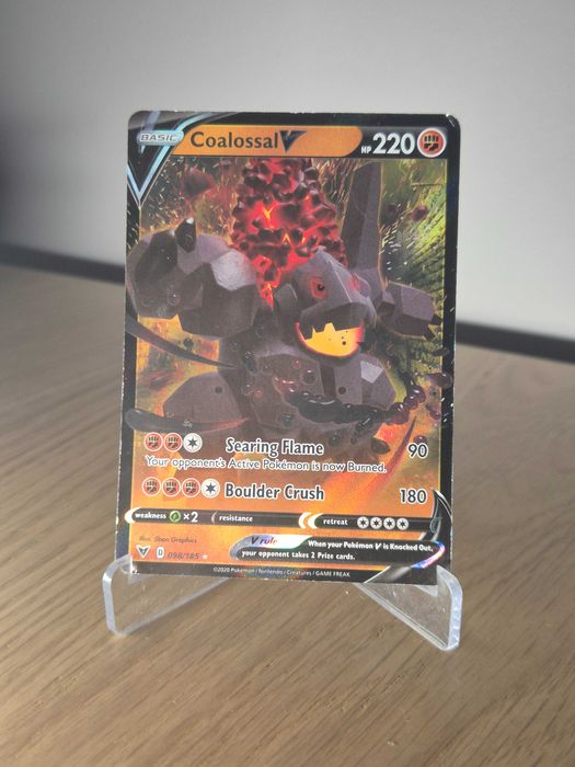 Karta Pokemon TCG: Coalossal V (VIV 98)