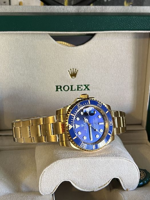Rolex Submariner DateJust Full Gold/Blue