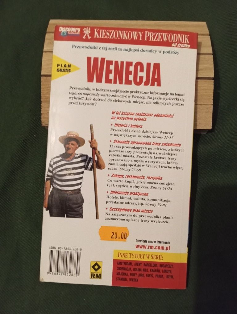 Wenecja Włochy książka w