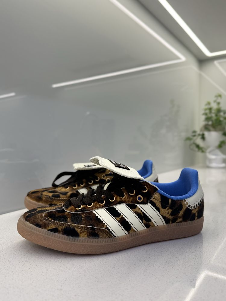 Кросівки adidas samba leopard