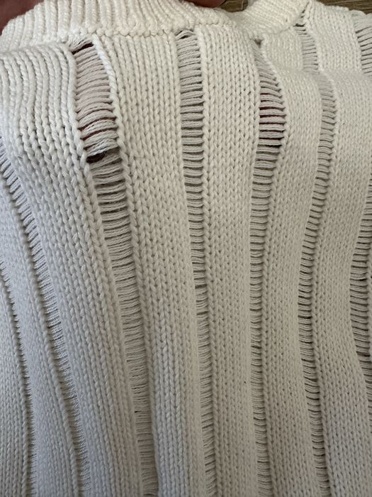Кофта вʼязана в смужку