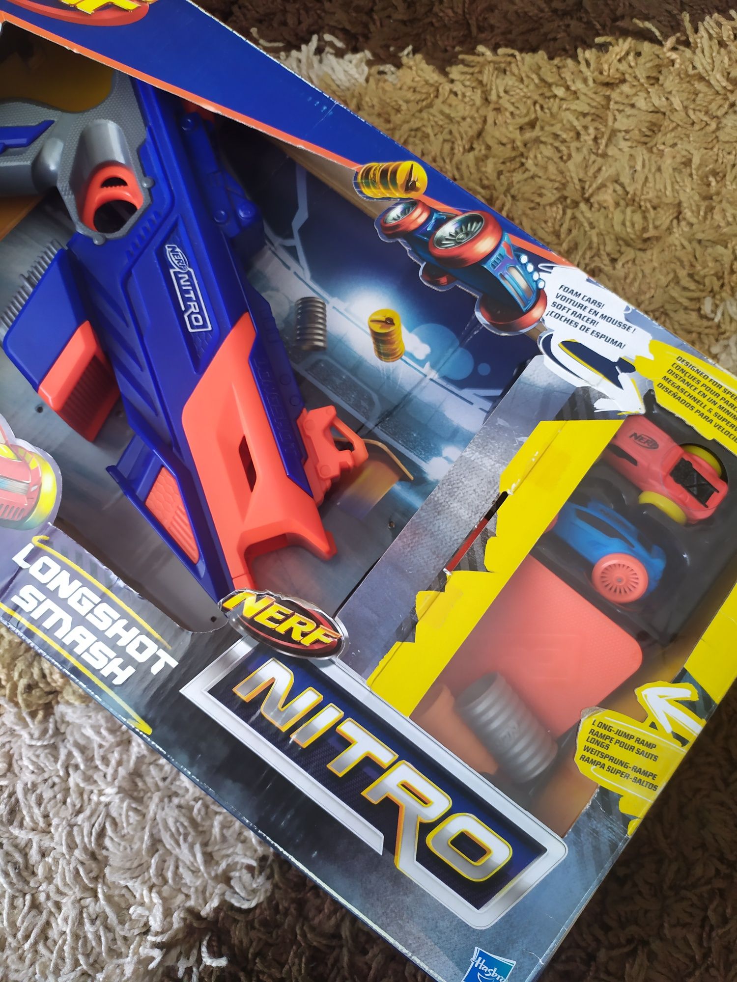 Nerf Nitro LongShot Smash wyrzutnia
