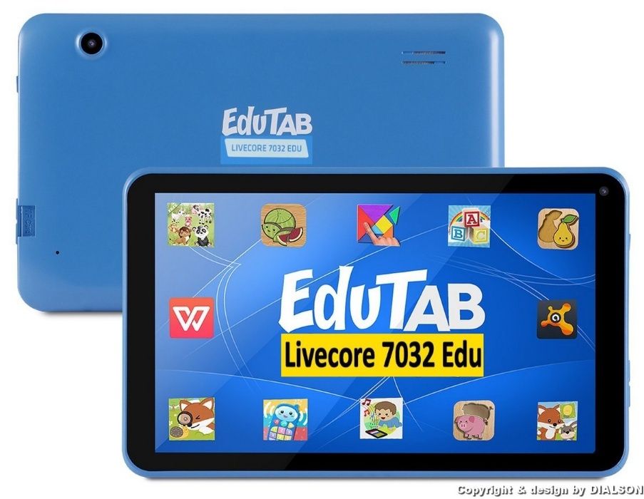 Nowy Tablet Edukacyjny Dzieci OVERMAX EduTab 3 PLAY ETUI na Prezent