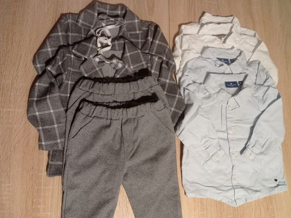 Marynarki i koszule dla bliźniaków
