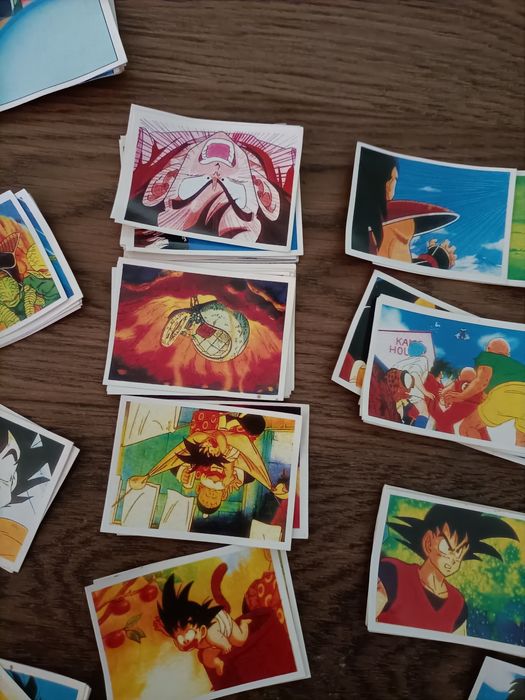 Dragon ball z antigos cromos panini