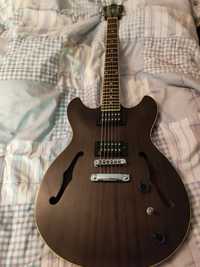 Guitarra Ibanez Artcore As53 TKF semi Hollow Transparent Black