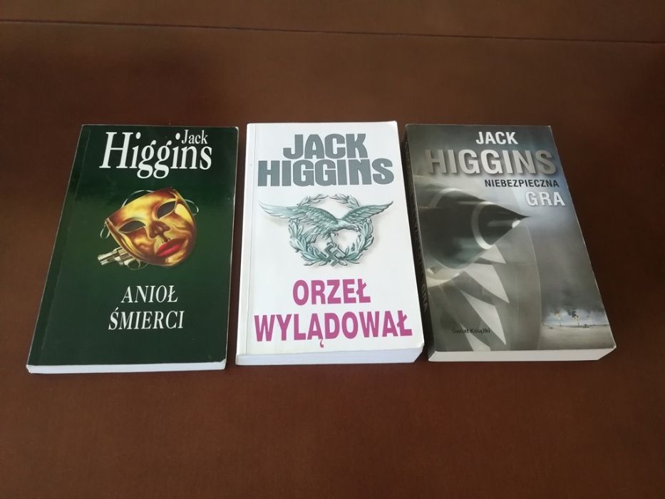 Higgins Jack - kolekcja 3 książek