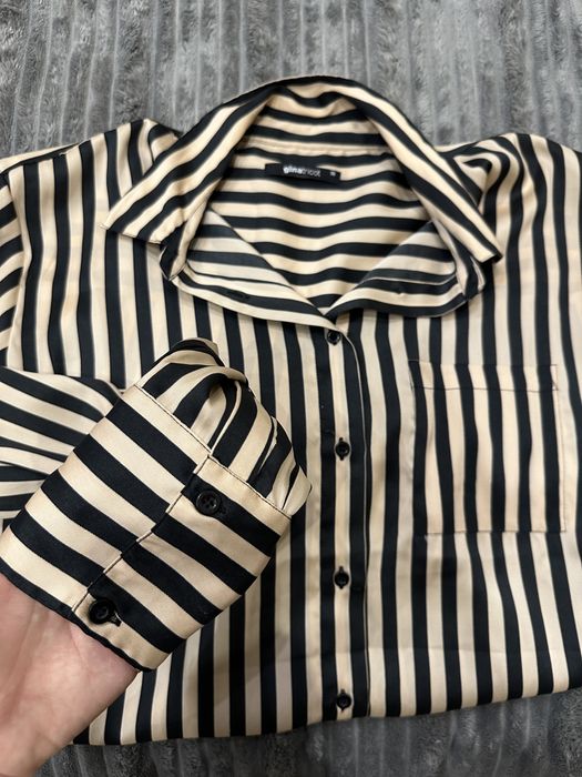 Женская рубашка в полоску