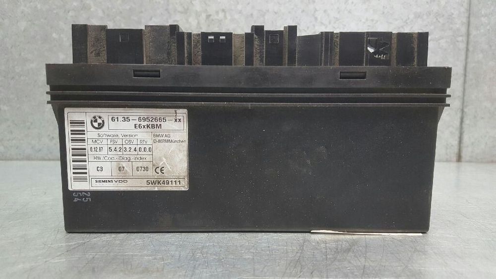 MÓDULO ELETRÓNICO BMW SERIE 5 BERLINA E60