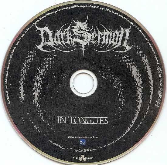Dark Sermon cd In Tongues  -death metal     folia