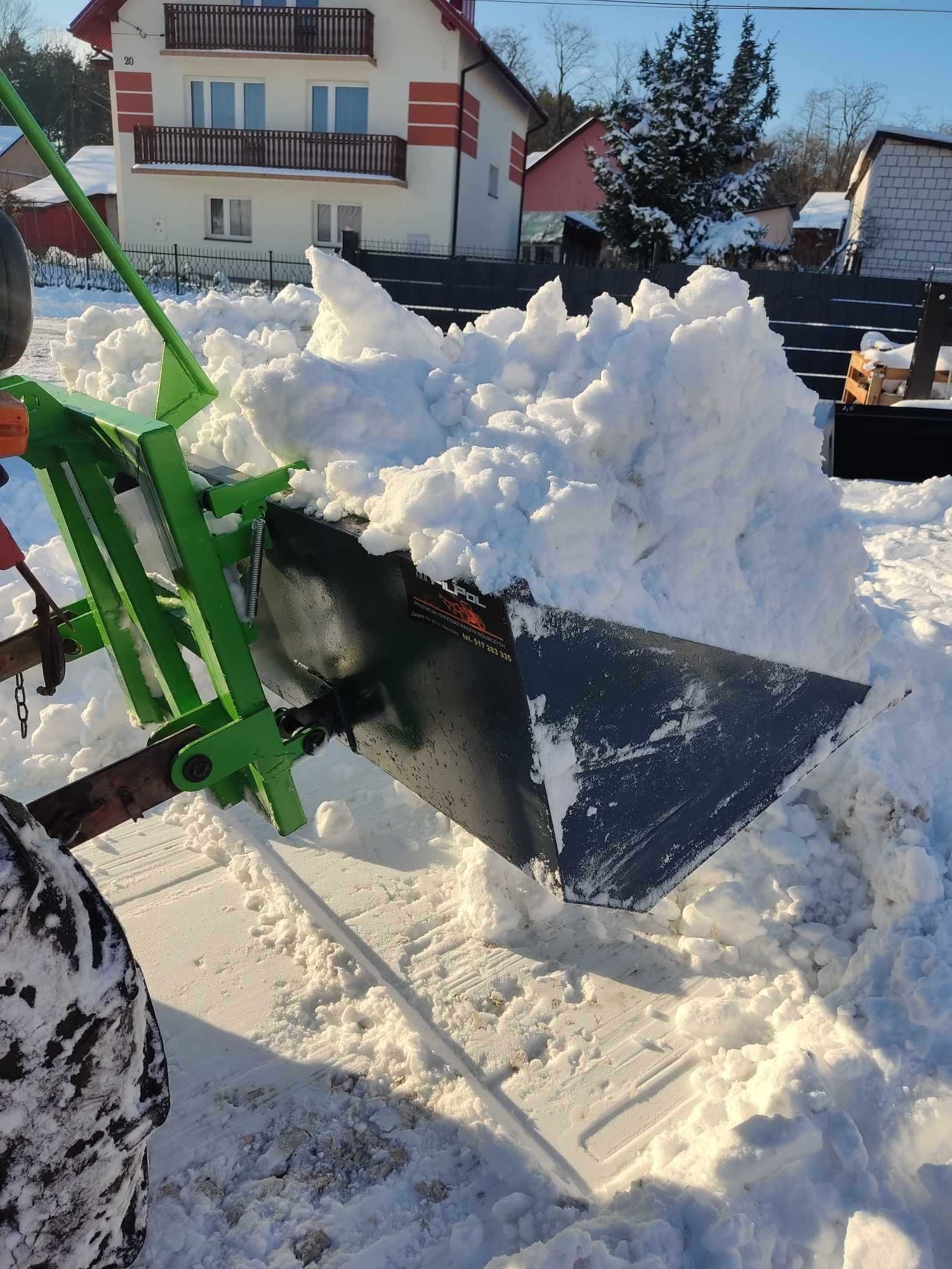 Łyżka na tył ciągnika nowa do transportu na tuz kiper Gwarancja