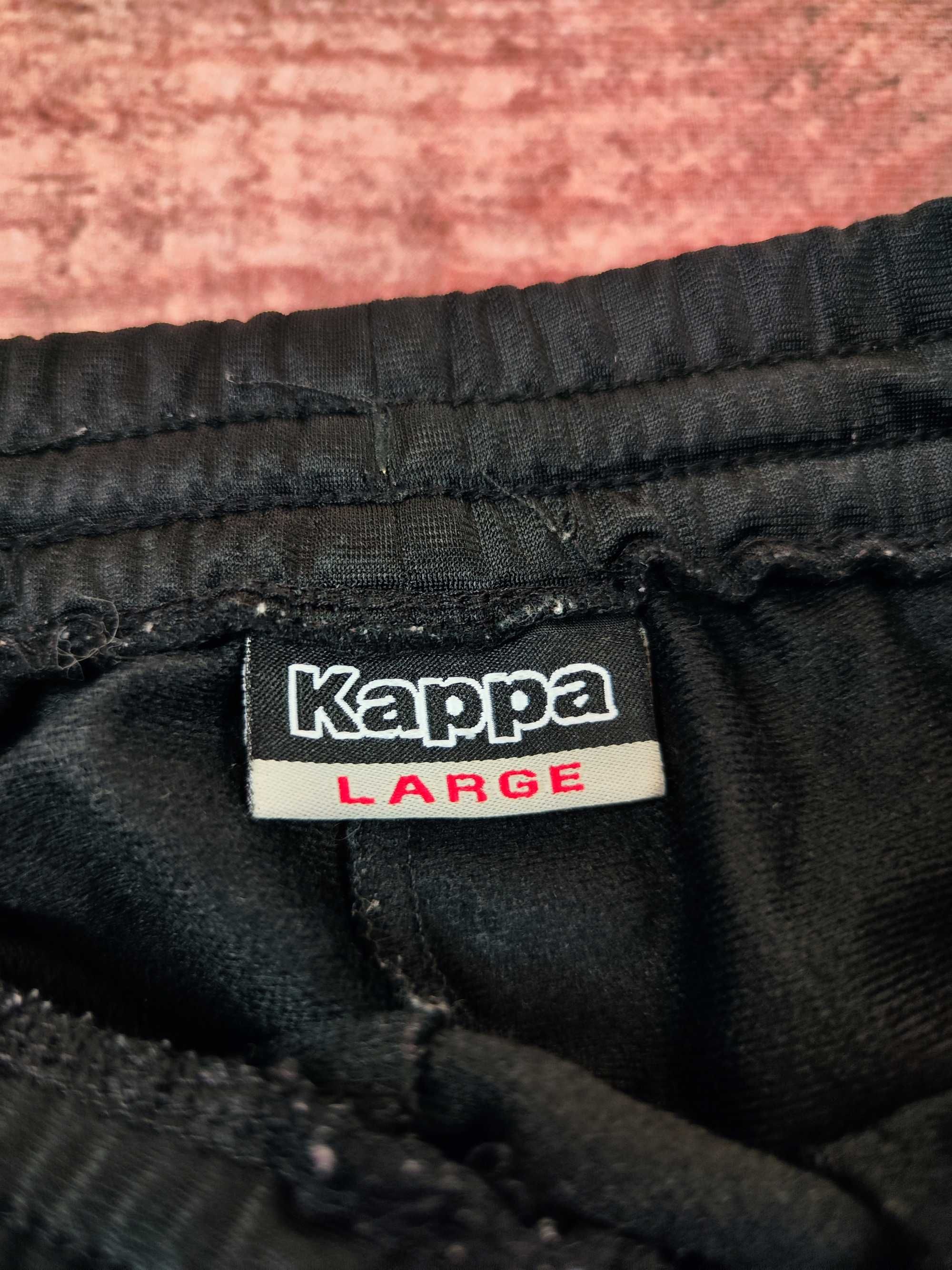 Spodnie dresowe Kappa lampasy streetwear L