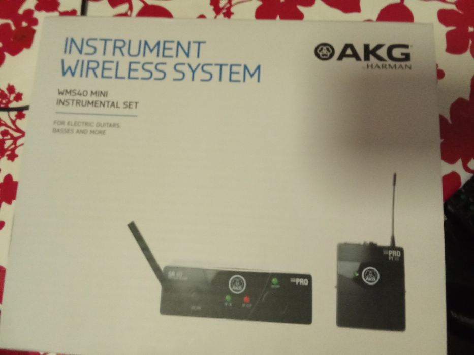 AKG Instrument Wireless System WMS40 Mini