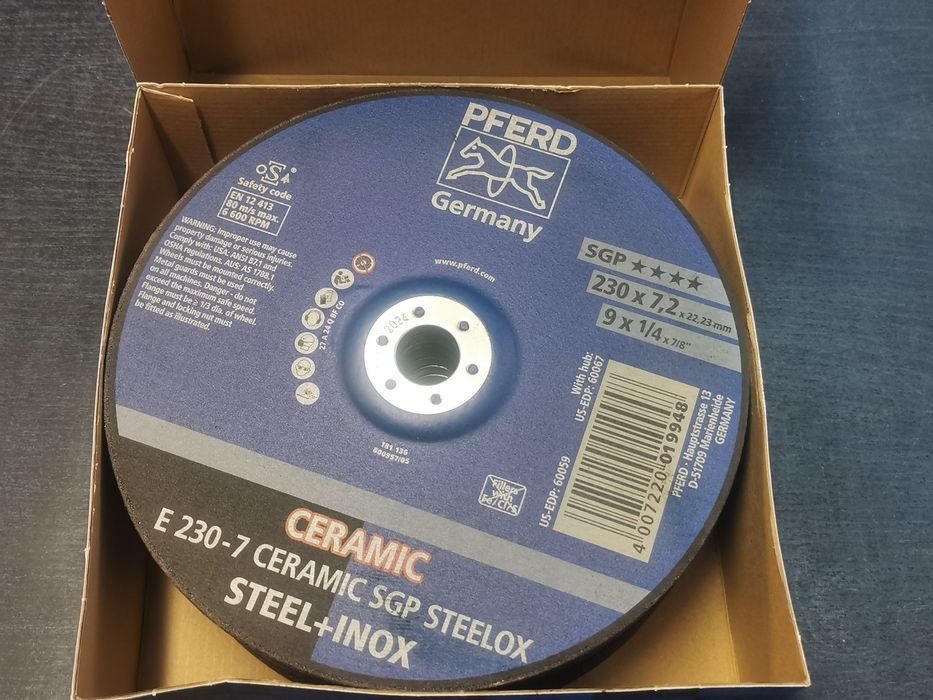 Tarcza tnąca wygięta PFERD