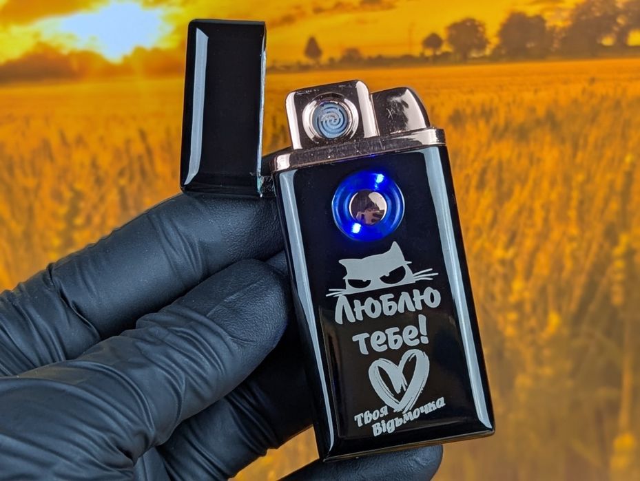 Гравіювання на запальничках. USB турбо зажигалка