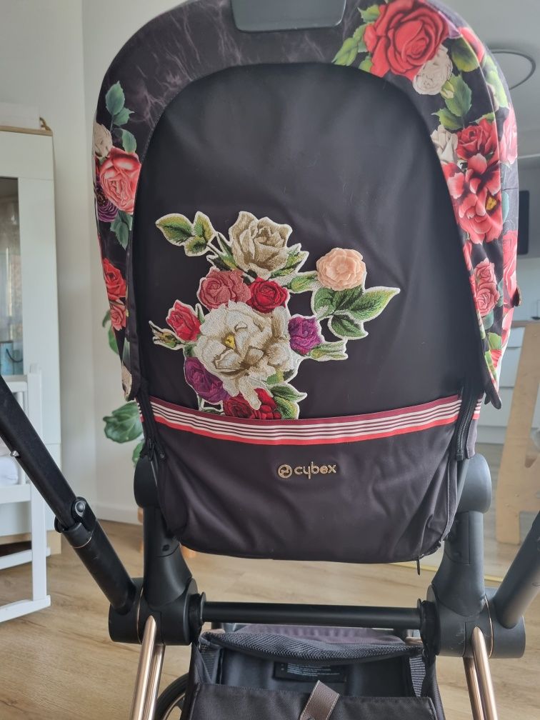 Tapicerka cybex spring blossom dark