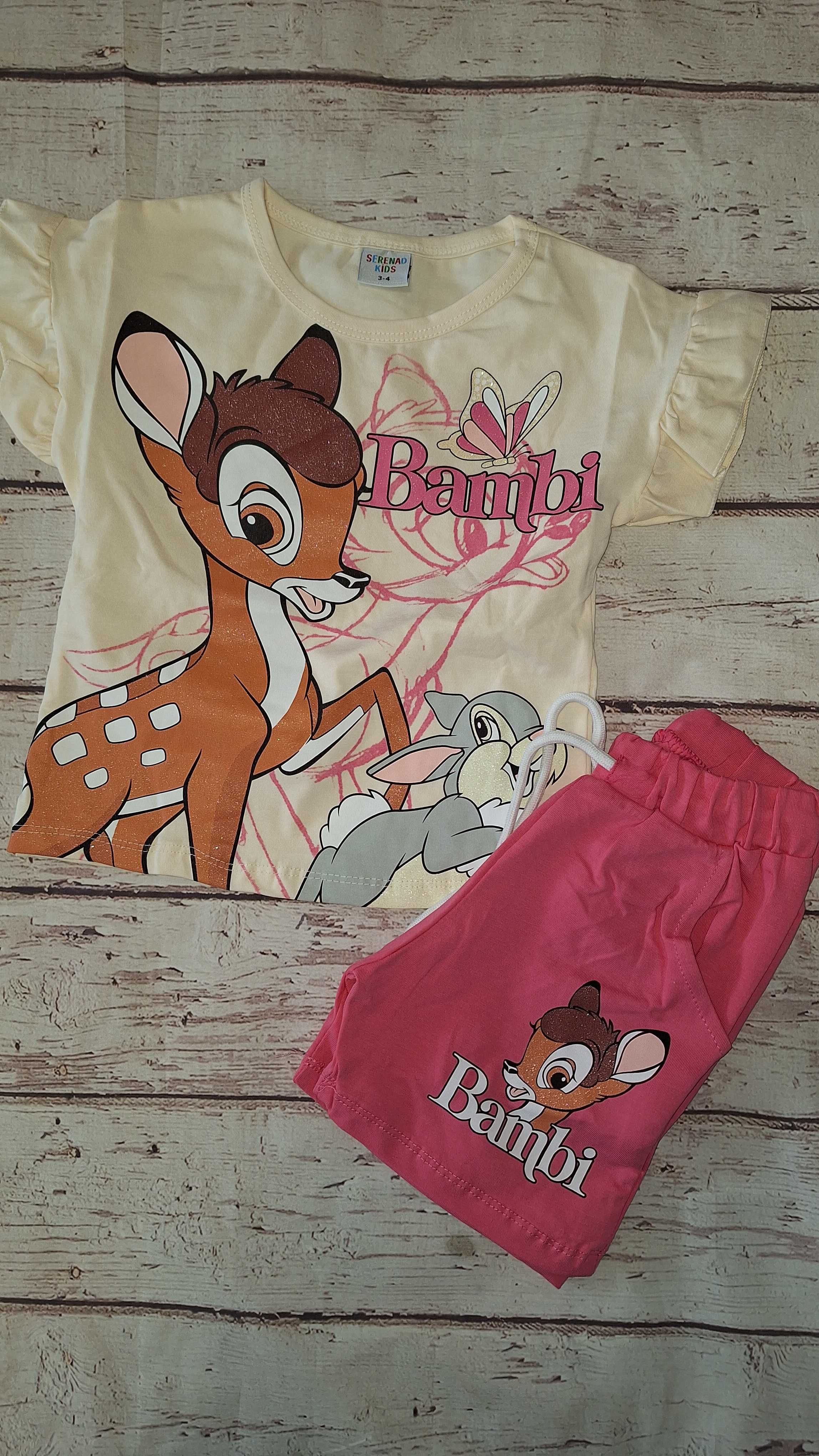 Komplet dziewczęcy letni Bambi 98/104