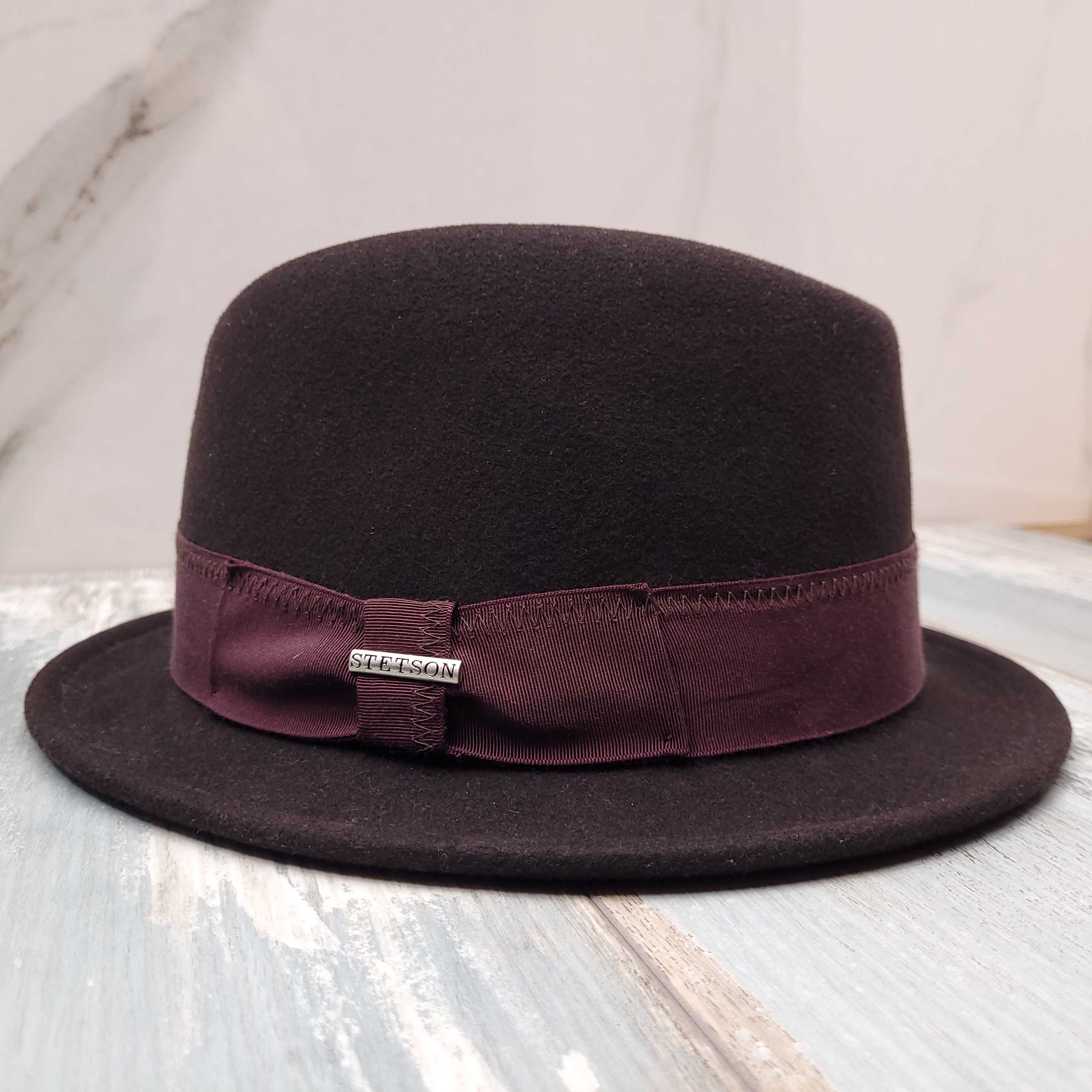 STETSON VitaFelt Reno Kapelusz Męski Made In Usa 100% Wool Hat Cap