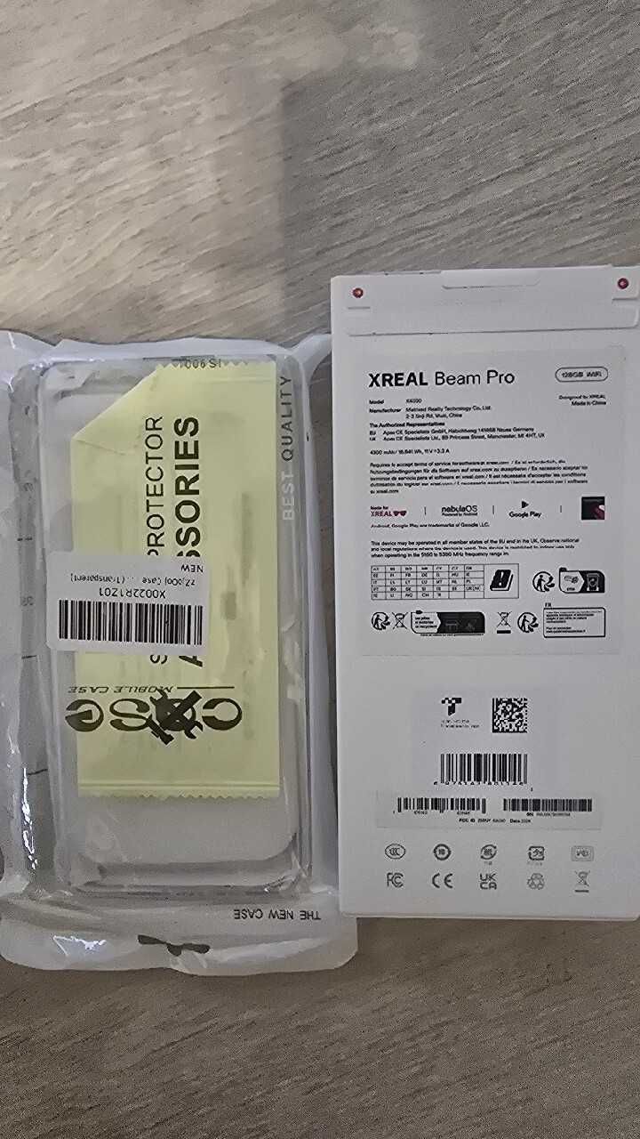 Xreal Beam Pro Android Filmy 3D Nowy Etui 385 cali