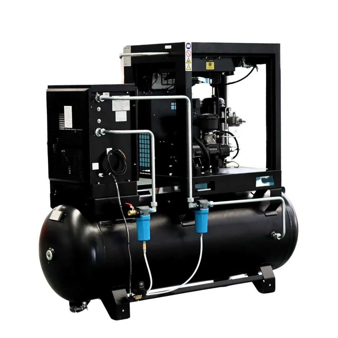 KOMPRESOR sprężarka śrubowa z falownikiem i osuszaczem 5,5kW 500L