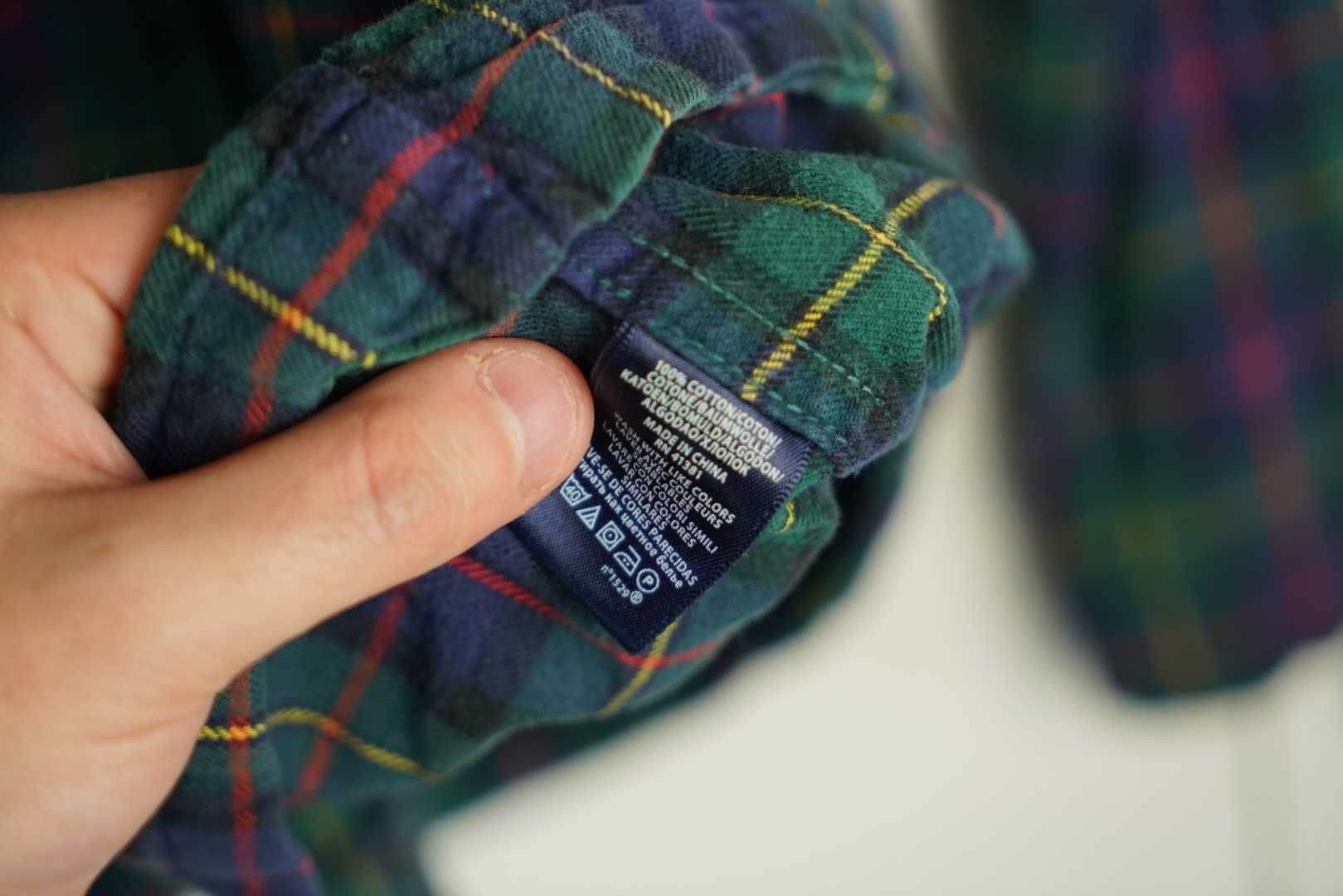 Ralph Lauren męska koszula nocna bawełniana M wus17