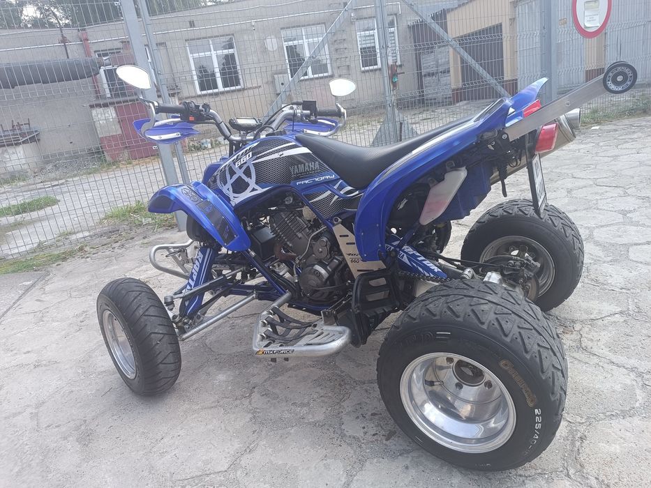 Yamaha Raptor 660r, doinwestowana,zarejestrowana,OC/ PT