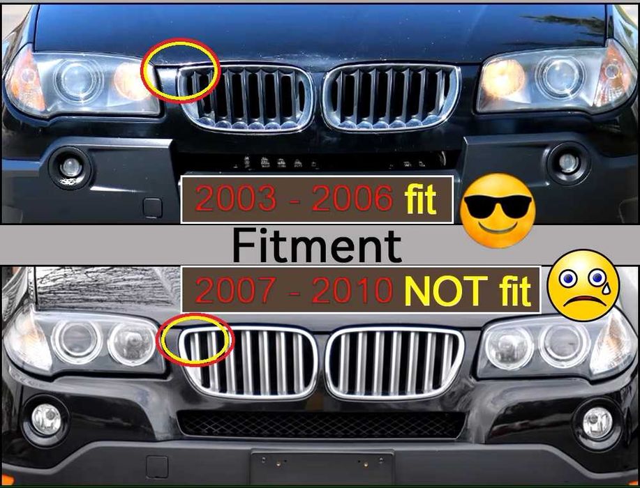 Grelha frontal BMW E83