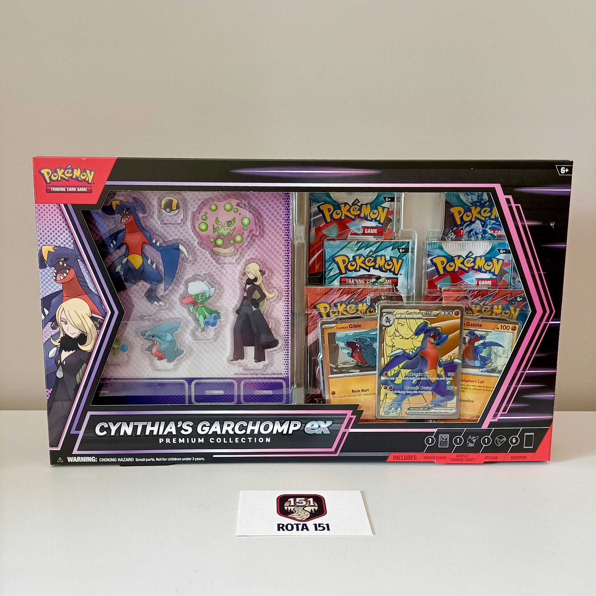 Pokémon TCG Cynthia’s Garchomp ex Premium Collection