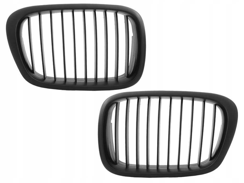 atrapa grill kratka nerka kpl 2sztuki l+r black tuning bmw 5 e39 1996-2004