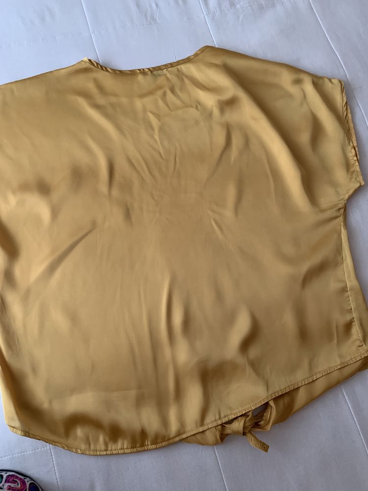 Camisa/ túnica  amarelo torrado
