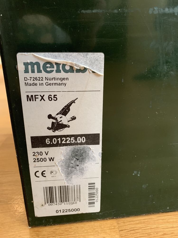 Штроборіз Metabo MFX 65