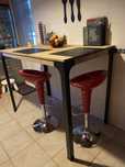 Mesa alta cozinha ou bar