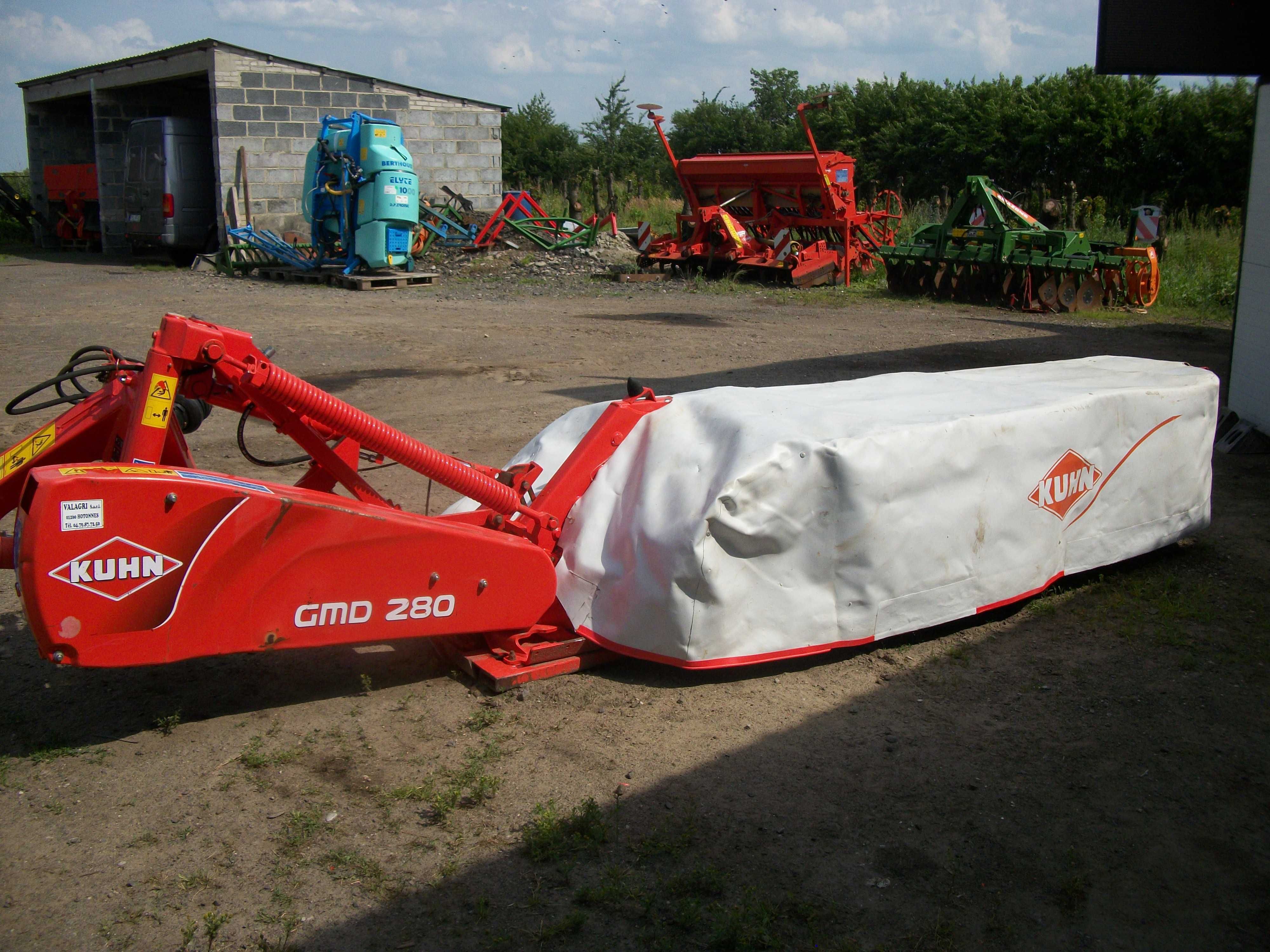 Kosiarka dyskowa Kuhn GMD 280 Krone