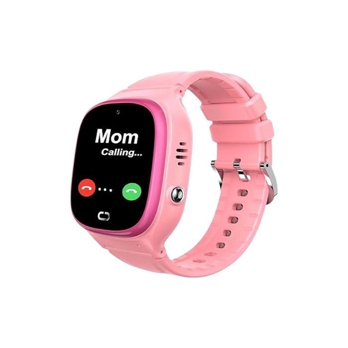Wodoodporny Smartwatch Dziecięcy z GPS i Komunikacją Różowy