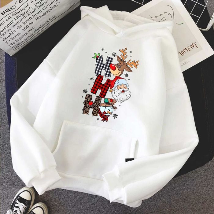 Різдвяне, новорічне худі унісекс на флісі Кофта Світшот, Family look