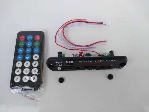 Встраиваемый MP3 плеер с Bluetooth, FM модуль, плеер в магнитолу 5-12v