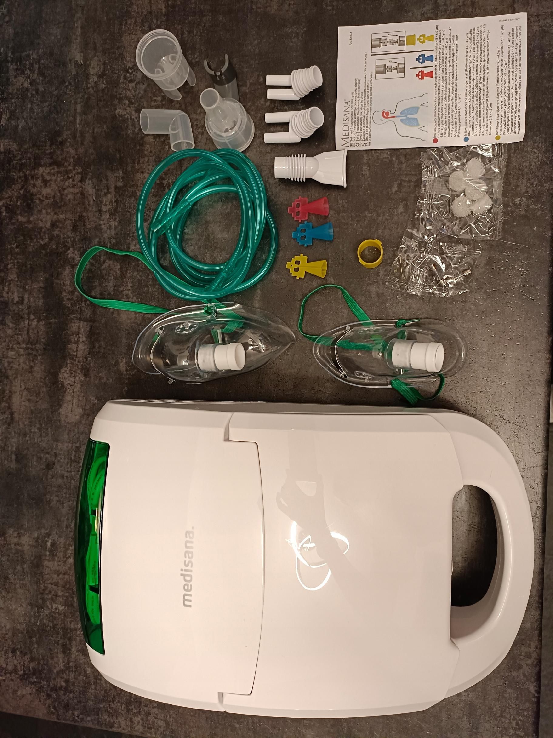 Inhalator Medisana IN 550 Pro dla dorosłych,dzieci