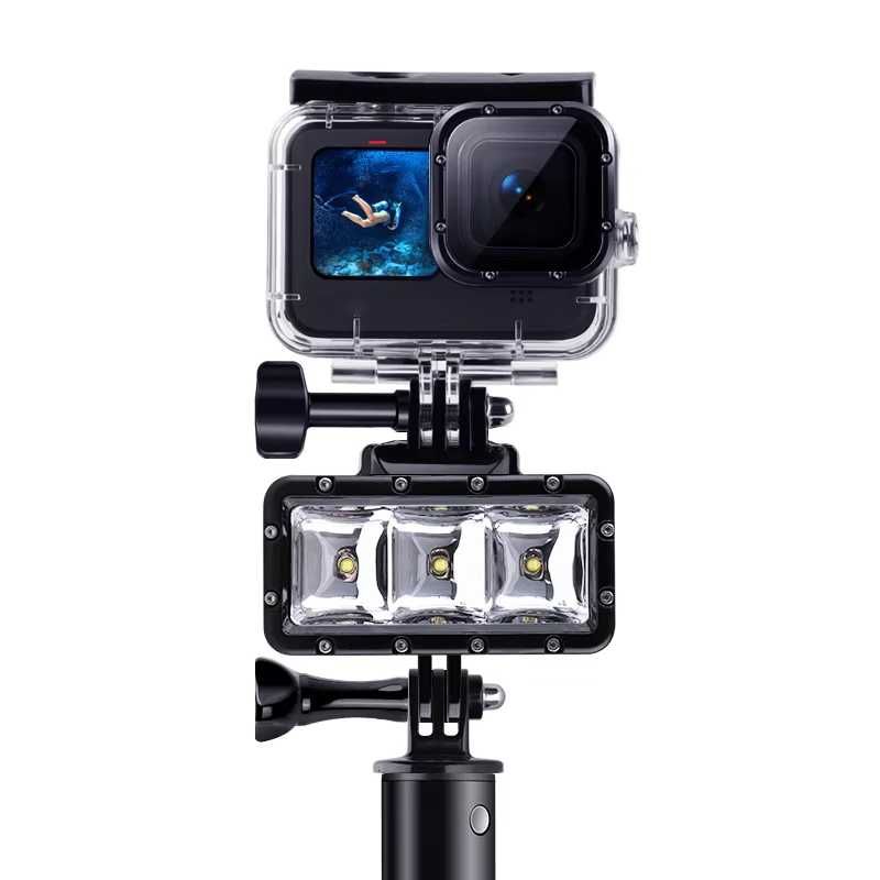 Lampa do nurkowania do kamer Gopro Insta360 DJI Osmo