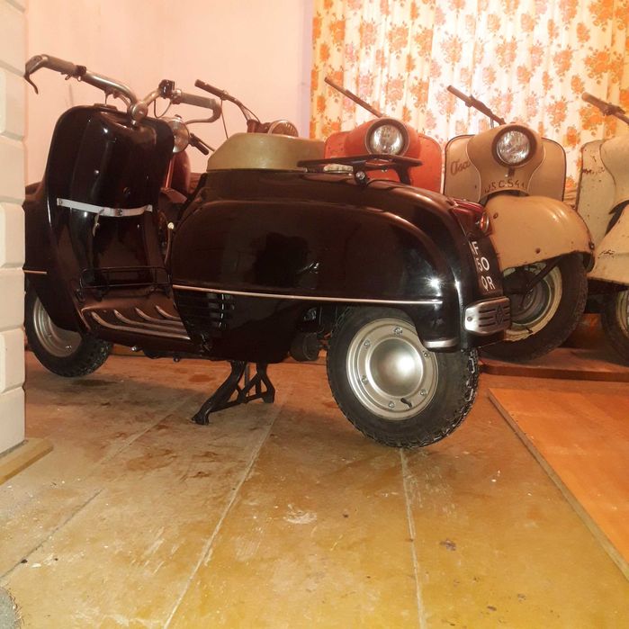 terrot VMS 100 z 1951 roku mobecane heinkel osa zabytkowy francuski