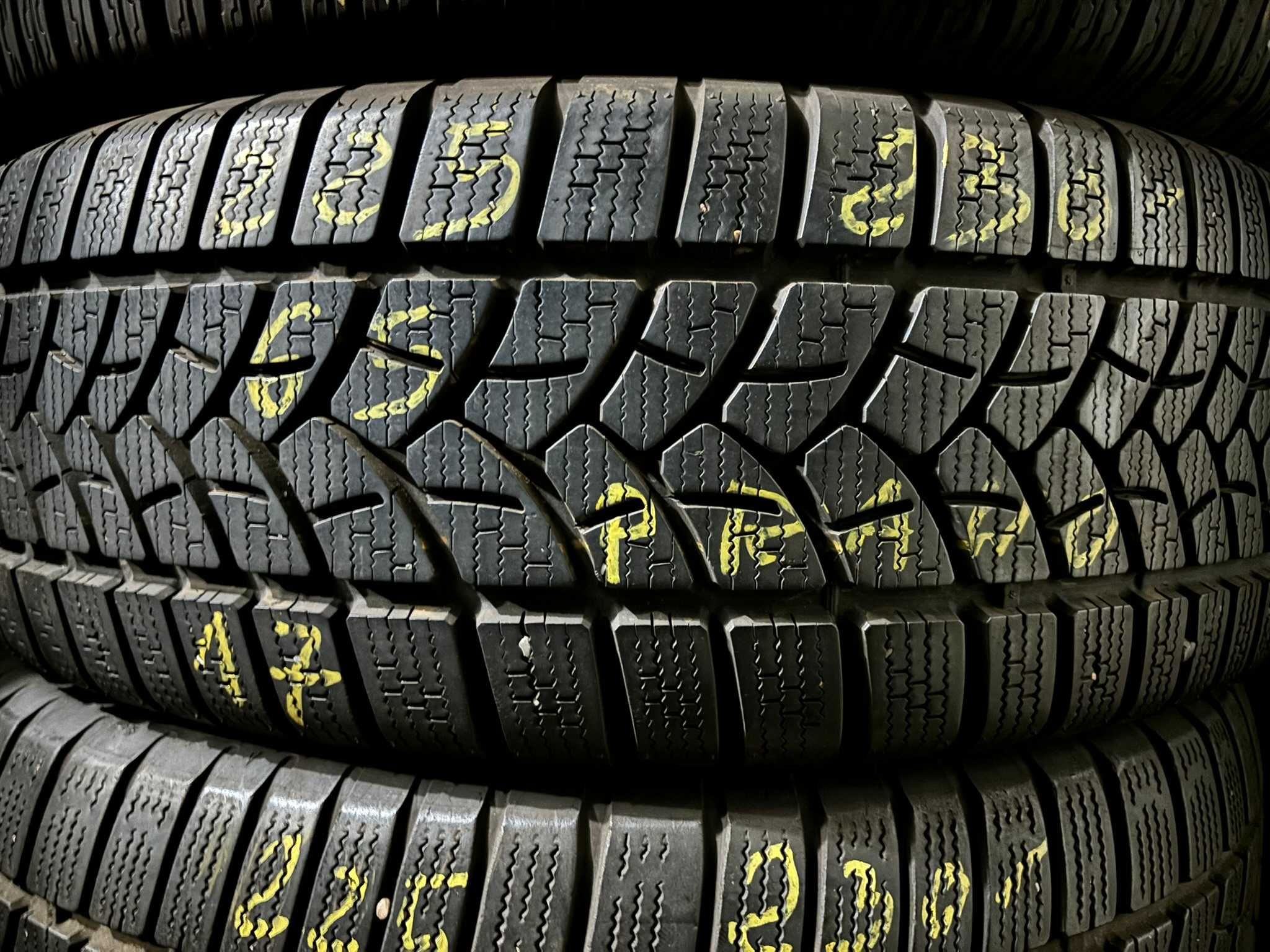 2X Opony Zimowe 225/65R17 FIRESTONE DESTINATION WINTER 8.3MM Całe!