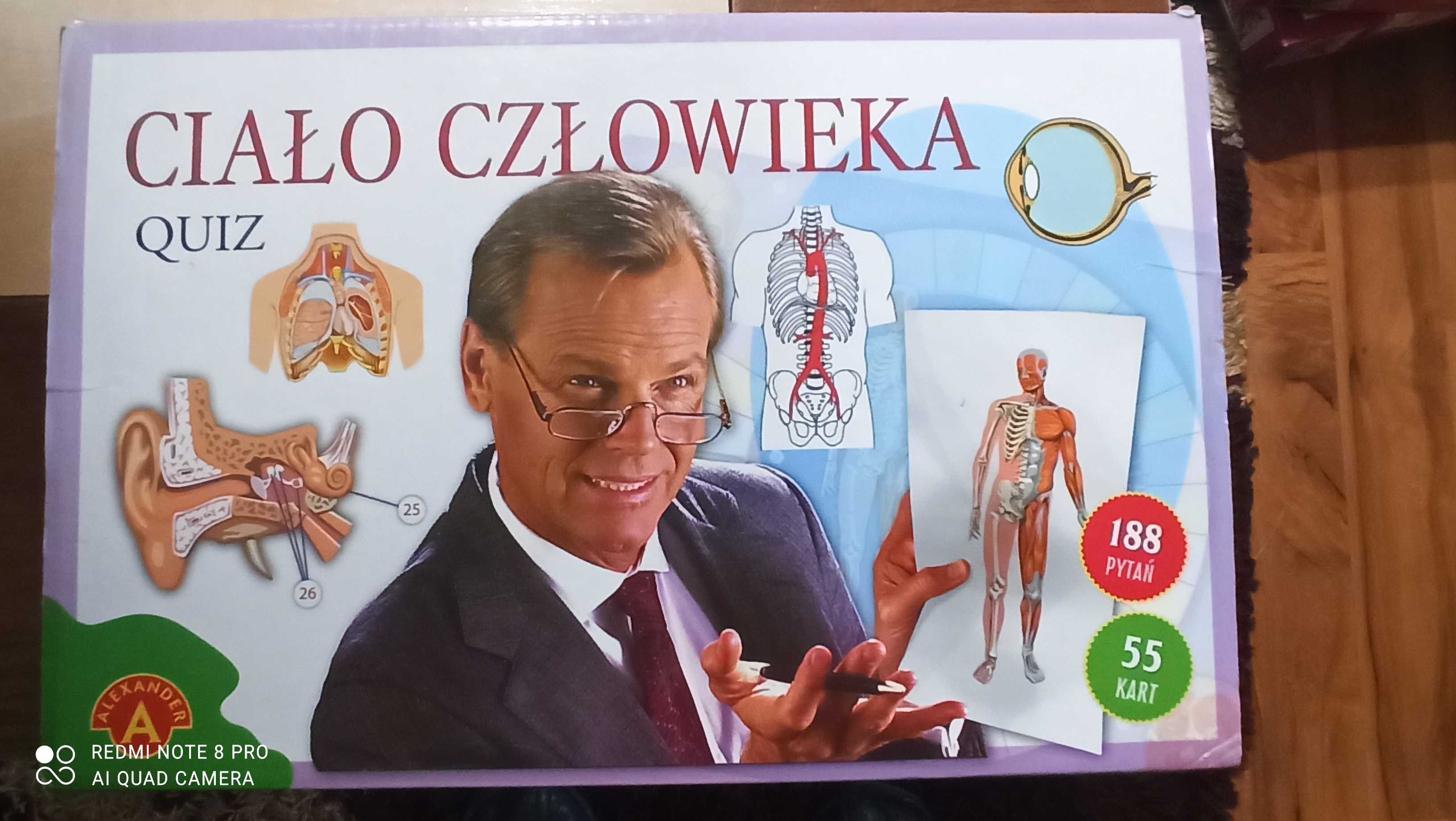 Sprzedam lub zamienię. Alexander Quiz ciało człowieka