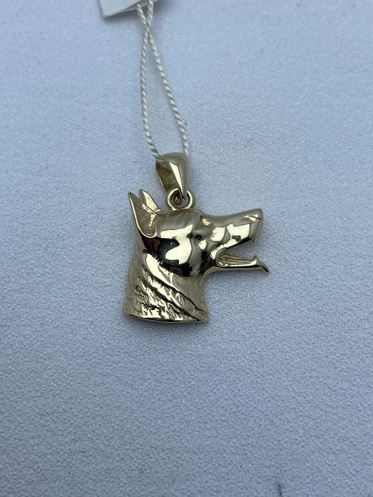 Piękna Złota Zawieszka PIES 4,50g p585