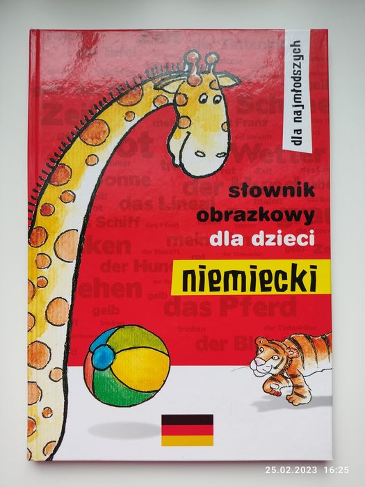 Słownik obrazkowy dla dzieci - język niemiecki