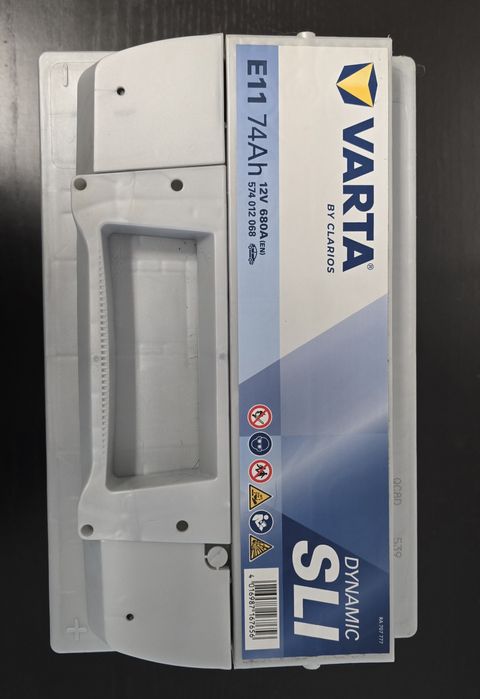 Bateria carro Varta dynamic SLI E11 74Ah 12V 680A