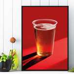 plakat reklamowy piwo, plakat piwo do baru i restauracji, plakat piwo