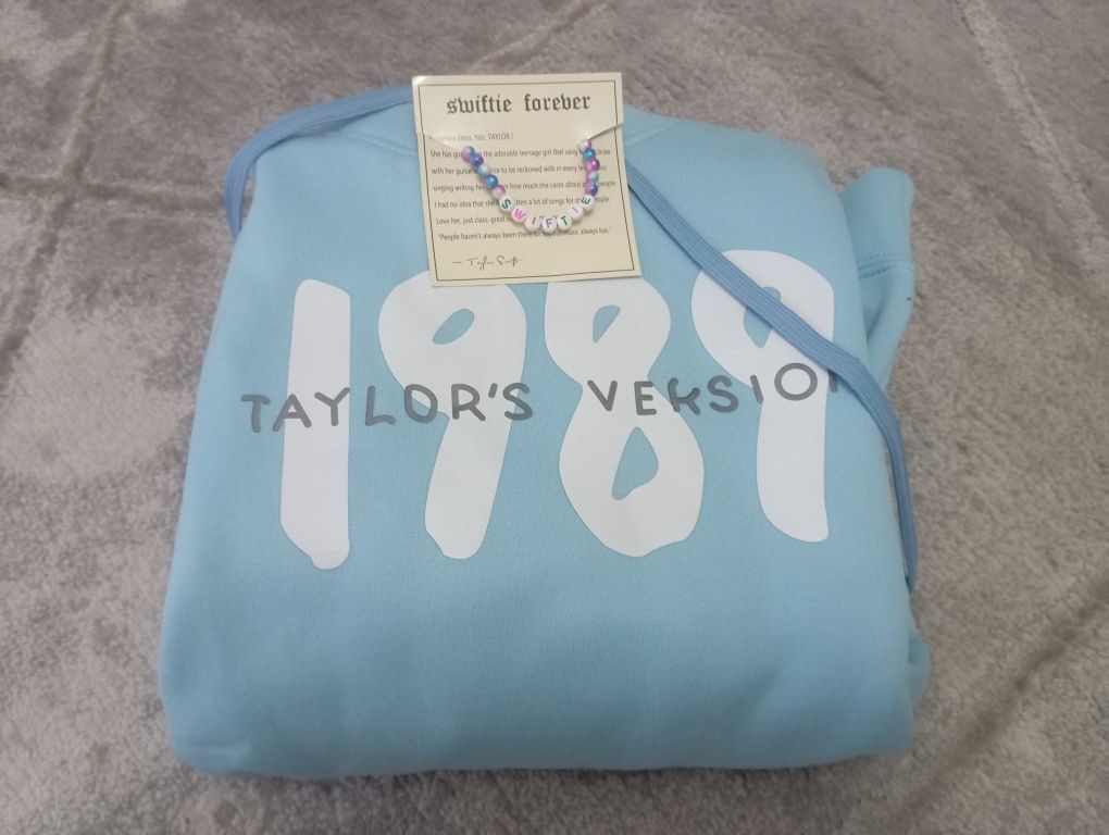 Sweatshirt Taylor Swift 1989 + pulseira