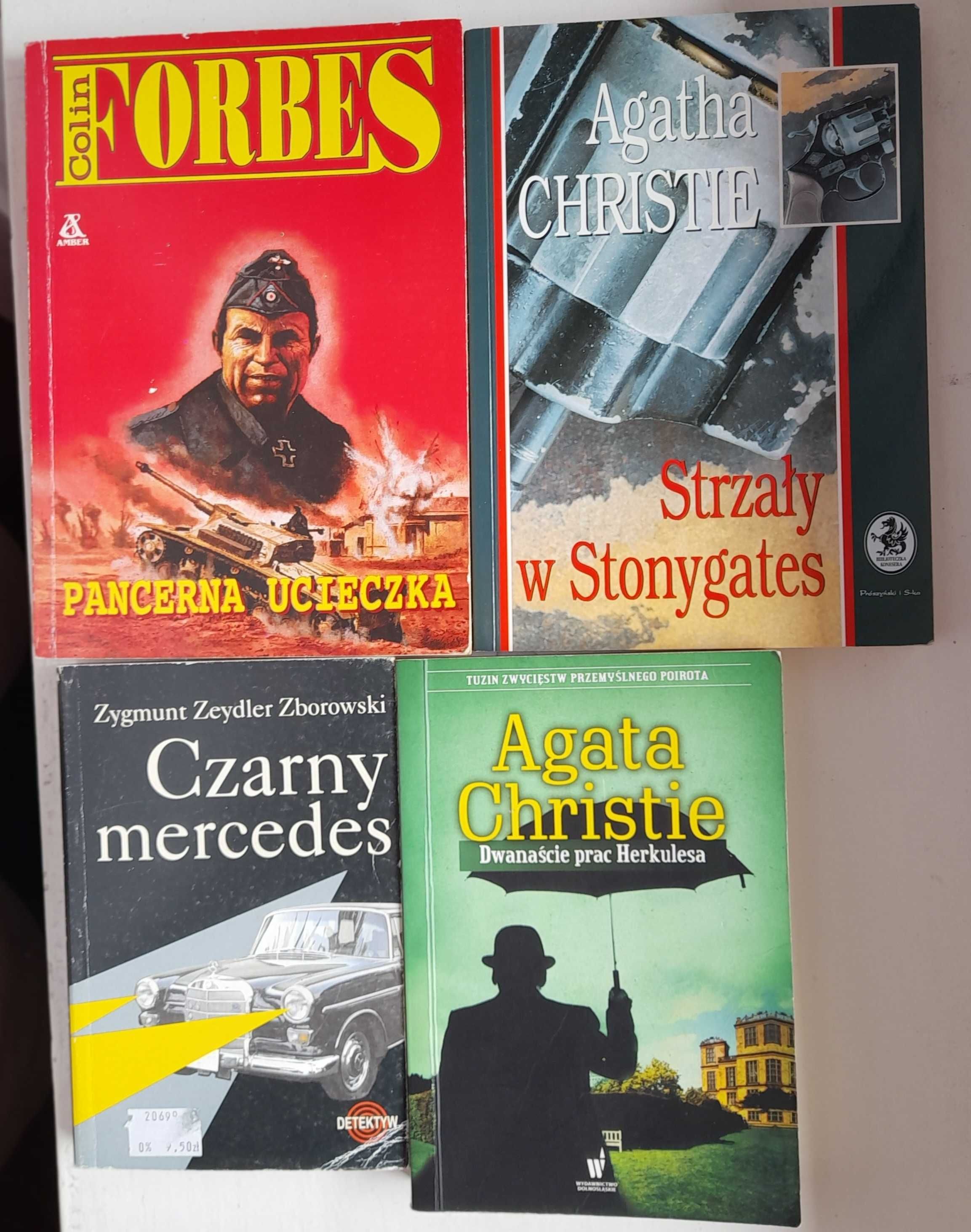 Kryminały: A.Christie, Z.Zborowskiego, C..Forbes
