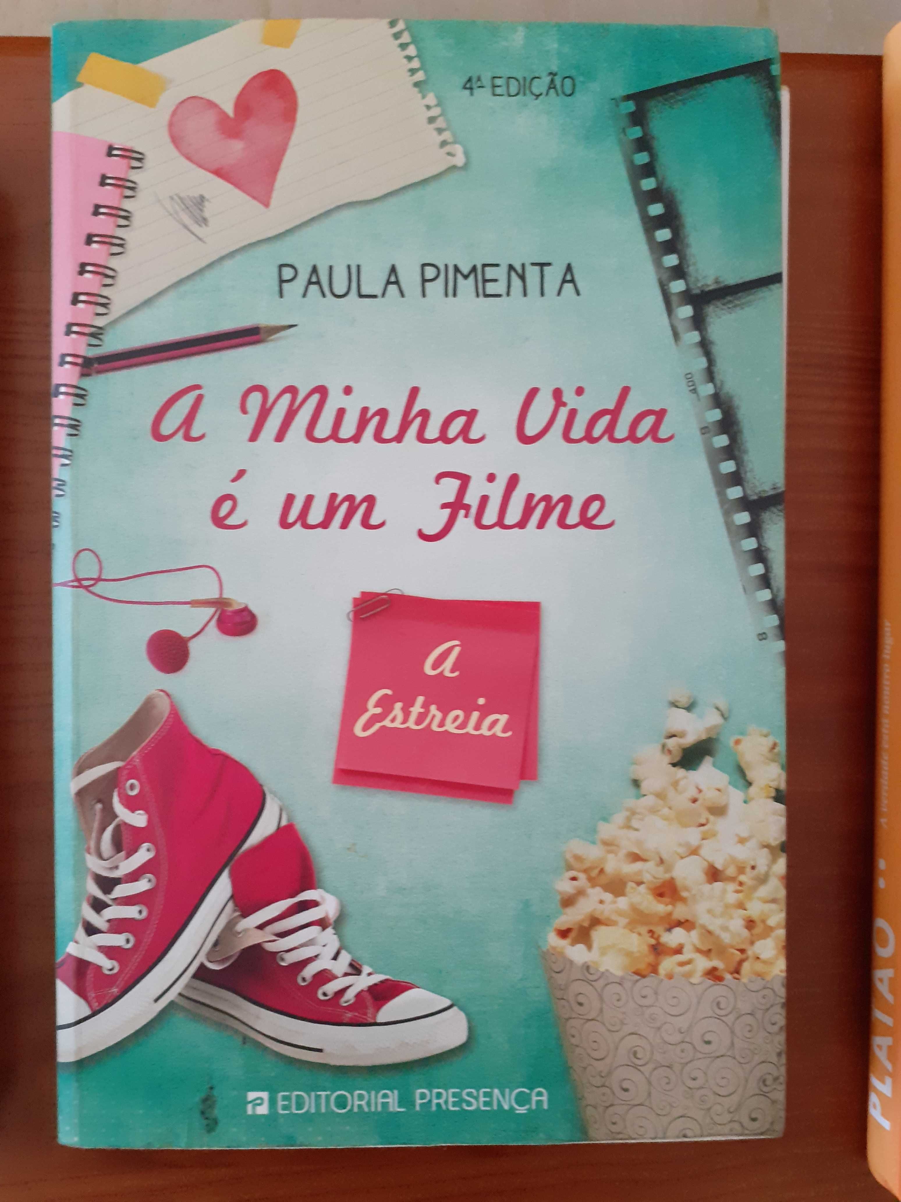 Livros da coleção A minha vida é  um filme, de Paula Pimenta