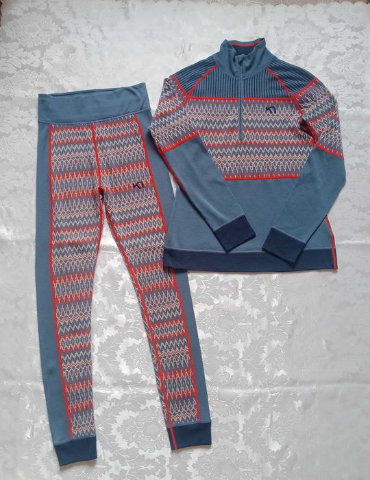 100% шерсть мериноса Kari Traa термобелье шерстяное Норвегия